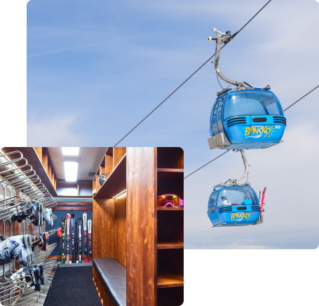 For skiers