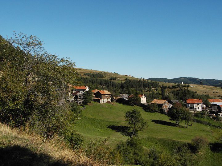 изглед към село Орцево